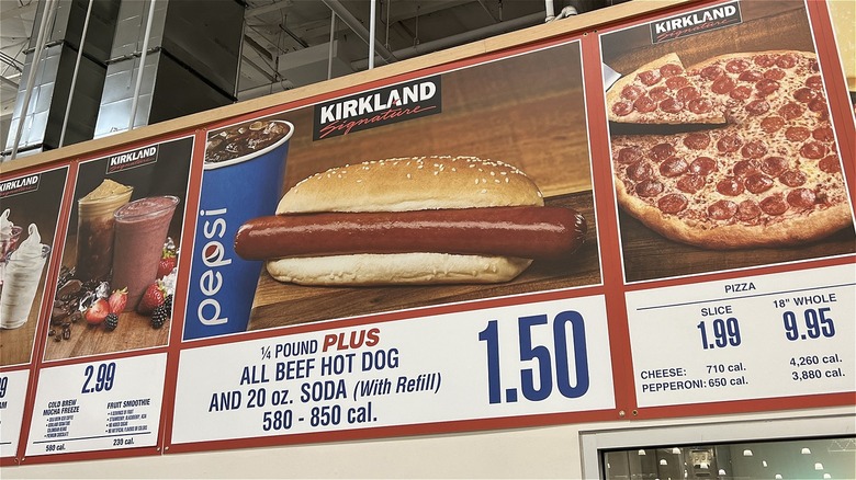 costco cafe menu