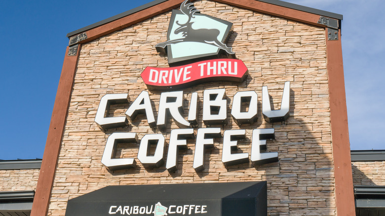 Caribou coffee store 