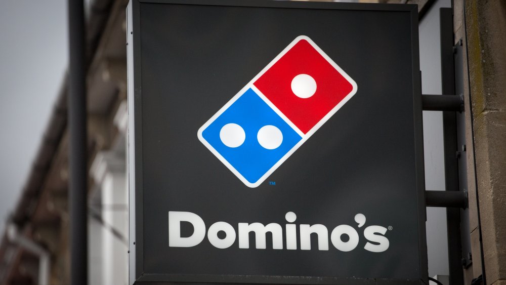 Domino's sign