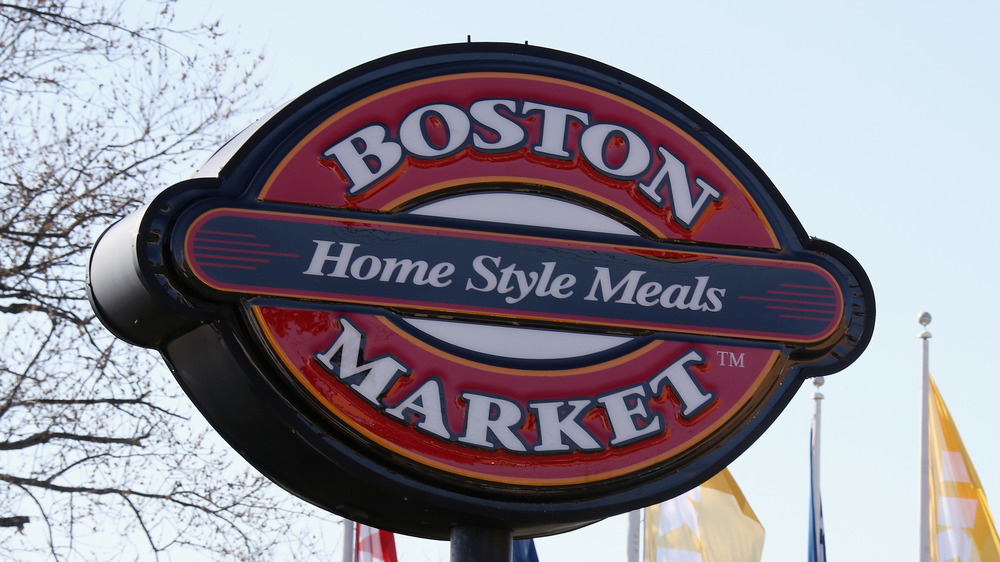 Boston Market sign