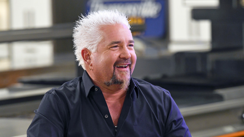 Guy Fieri in black