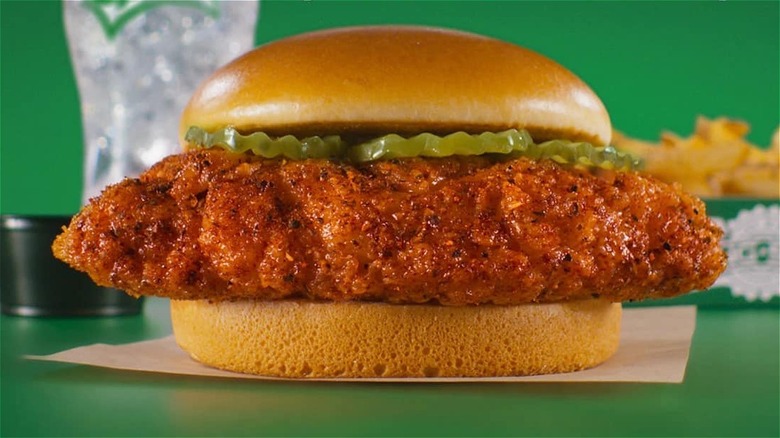 Wingstop Crispy Chicken Sandwich