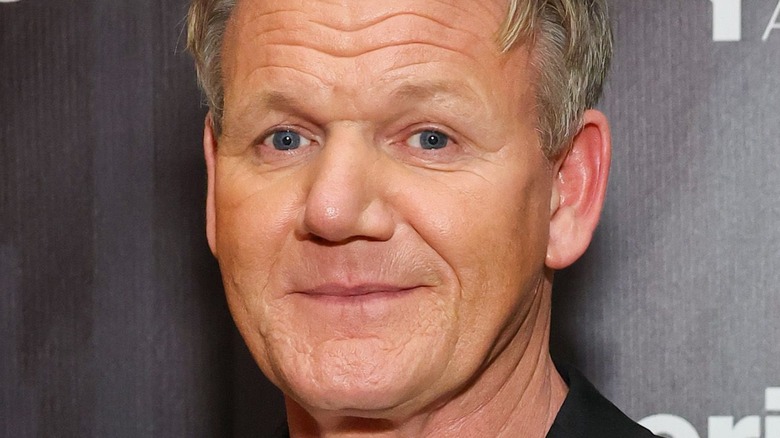 Gordon Ramsay posing for photo