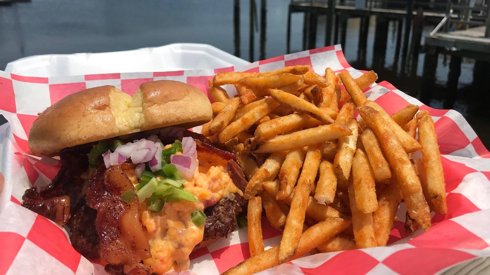 How One Of North Carolina's Favorite Burger Spots Got Its Start In A Gas Station