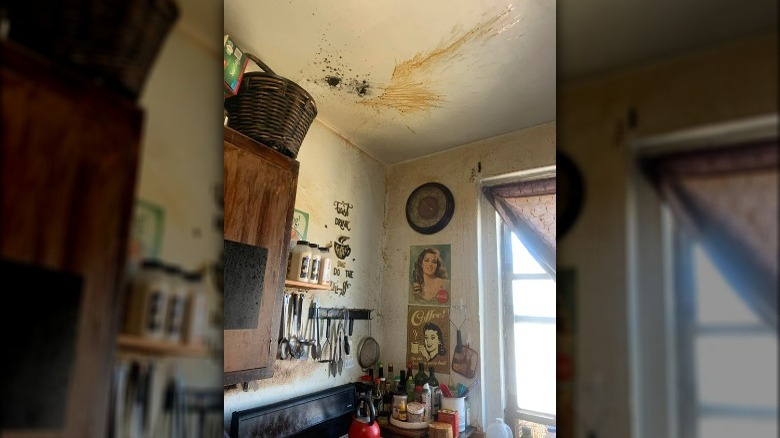 Moka pot explosion
