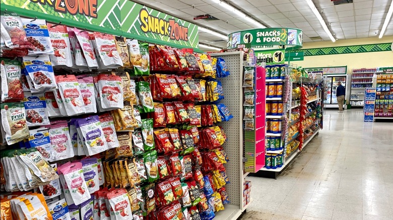 Interior of a Dollar Tree