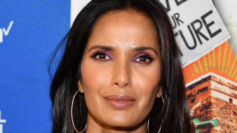 padma lakshmi hoop earrings