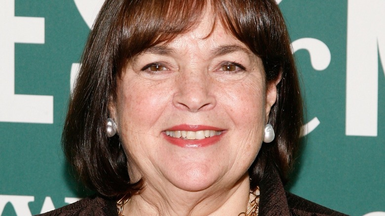 Close up of Ina Garten smiling