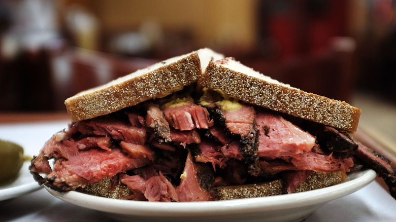 pastrami sandwich