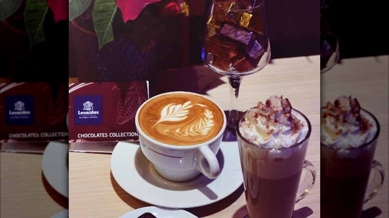 Hot chocolate Viennois