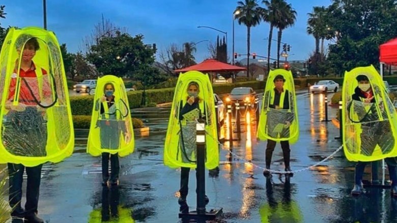 How People Really Feel About Chick-Fil-A's Rainy Day Drive-Thru Outfits