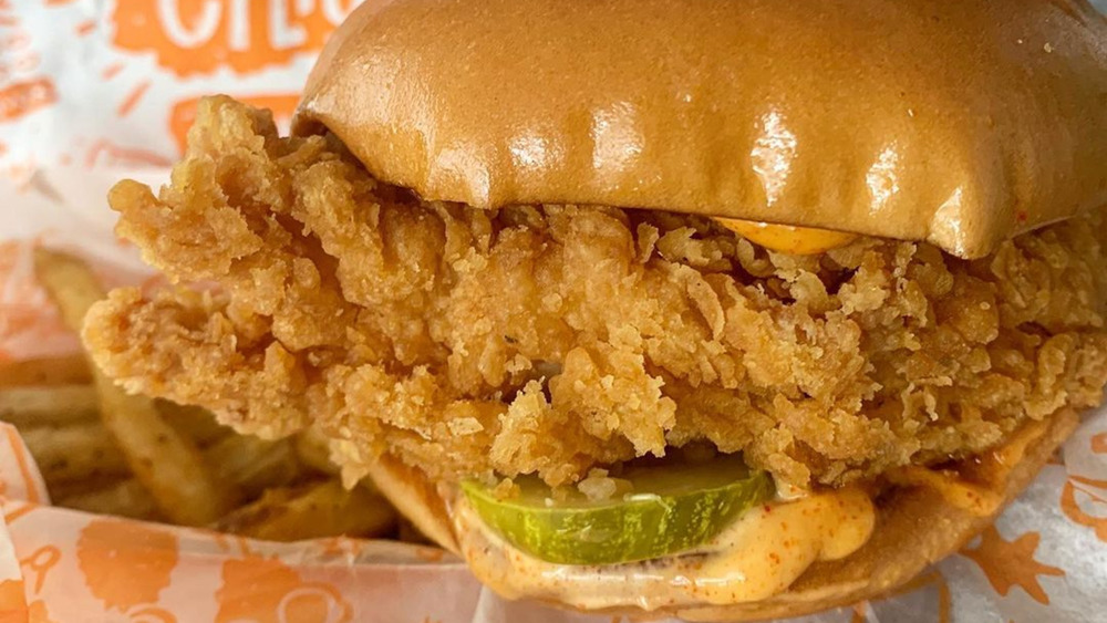 Popeyes chicken sandwich