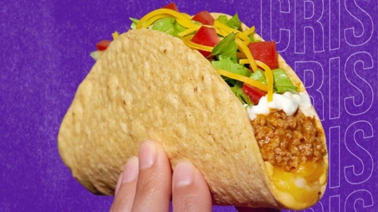 Taco Bell Cantina Crispy Melt Taco