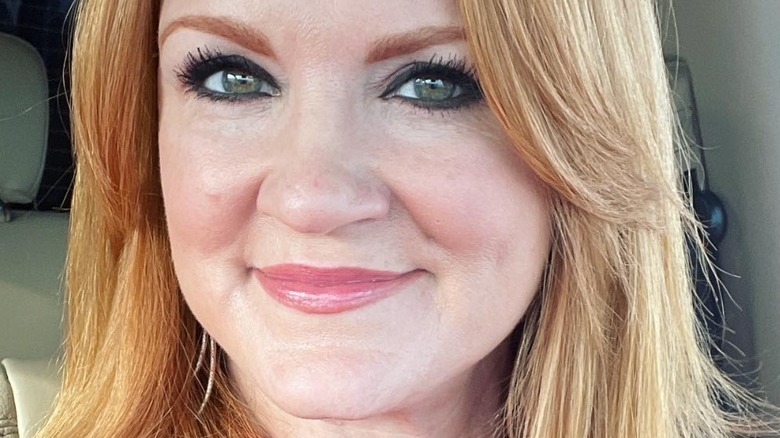 Ree Drummond smiling in car