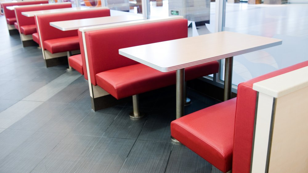 fast food restaurant interior