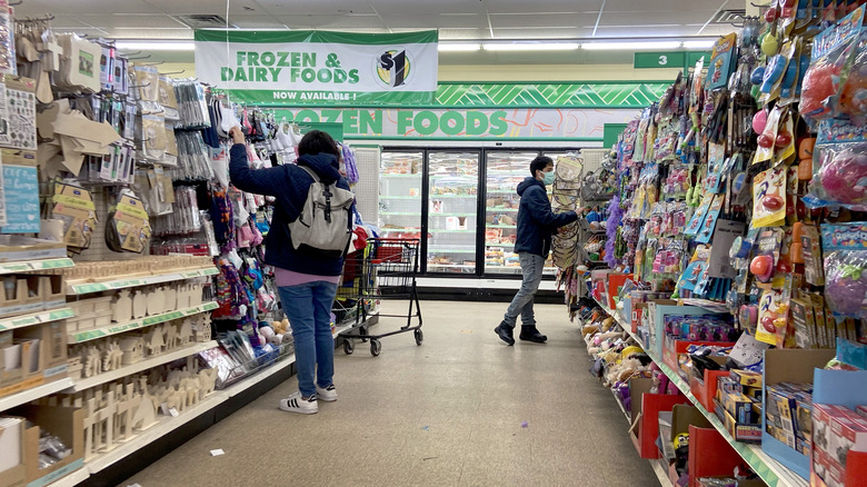 Dollar Tree interior