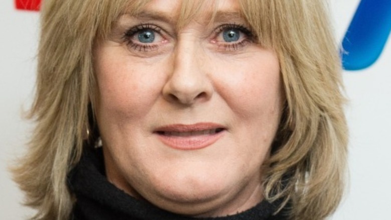 Sarah Lancashire slightly smiling