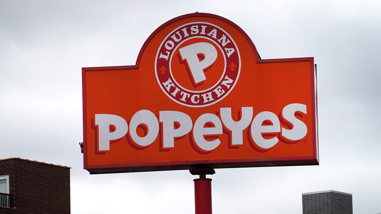 popeyes store sign