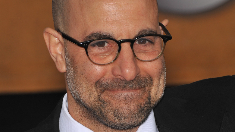 Stanley Tucci smiling