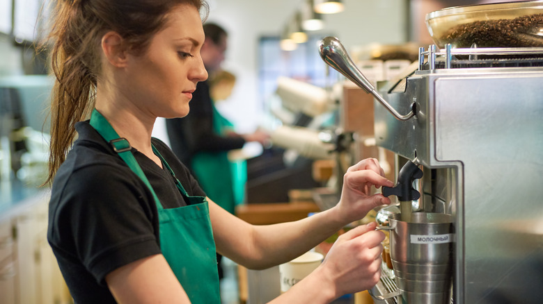 Starbucks barista