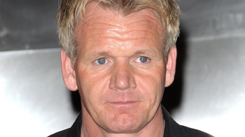 Gordon Ramsay looks serious