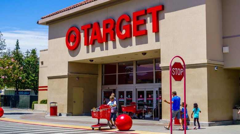 Target storefront exterior