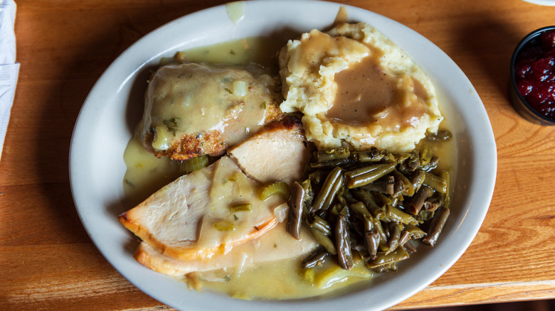 Cracker Barrel turkey dinner