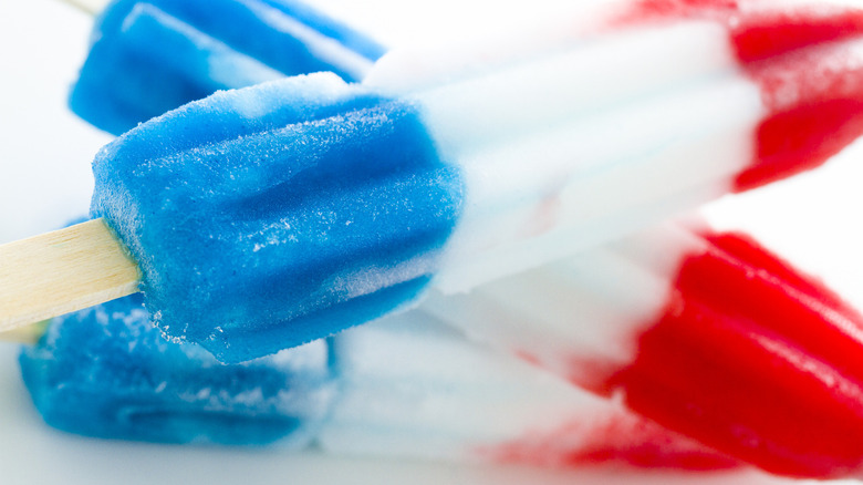 Bomb Pops on white background