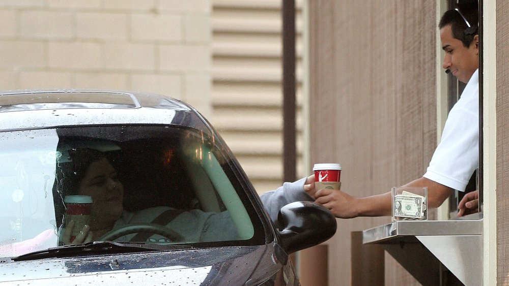 McDonald's drive-thru coffee