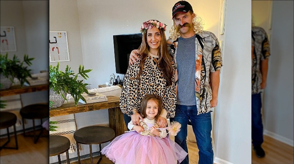 Laura and Joe Vitale with their daughter