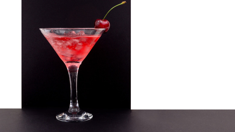 Dirty Shirley Martini