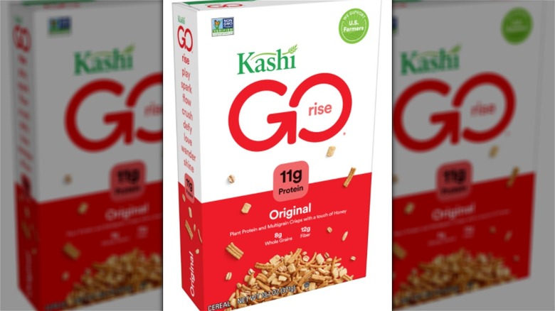 box of Kashi cereal