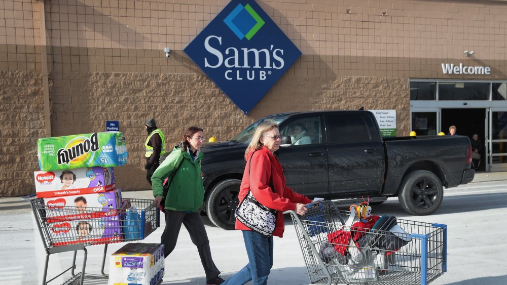 People making out like bandits after deciding to shop at Sam's Club.