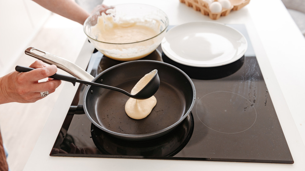 Cooking pancakes