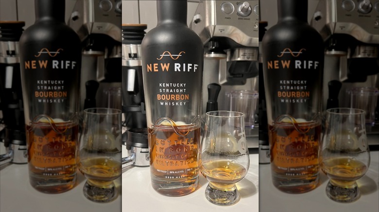 New Riff Straight Bourbon Whiskey bottle