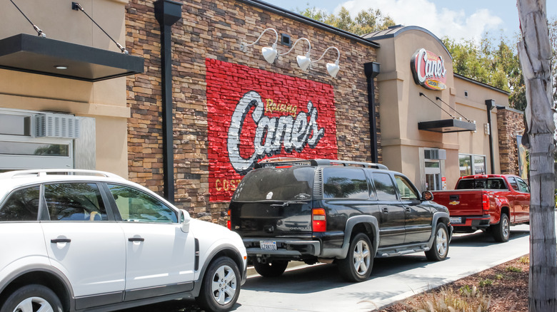 Raising Cane's line