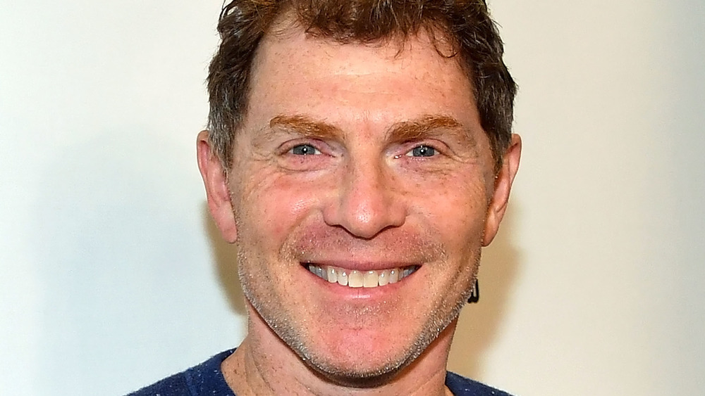 Celebrity chef Bobby Flay close-up