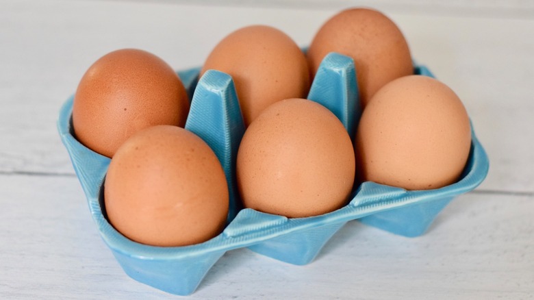 eggs in carton