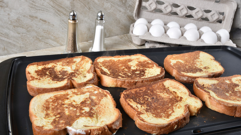 French toast on electric griddle