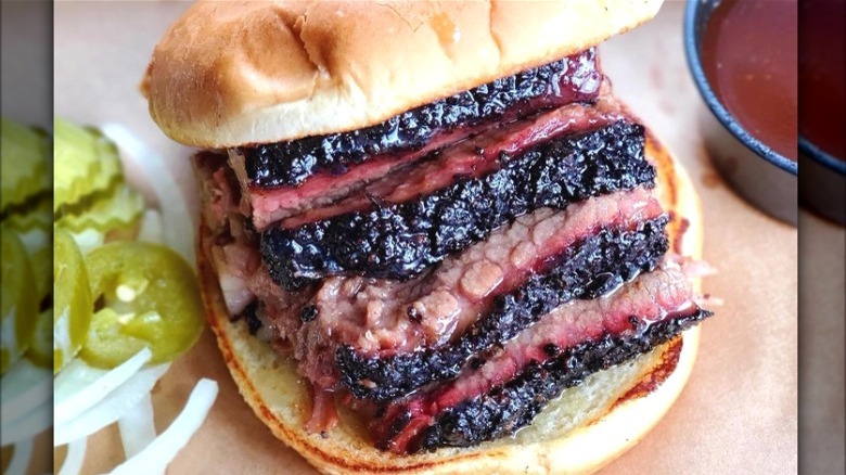 Hutchins BBQ brisket
