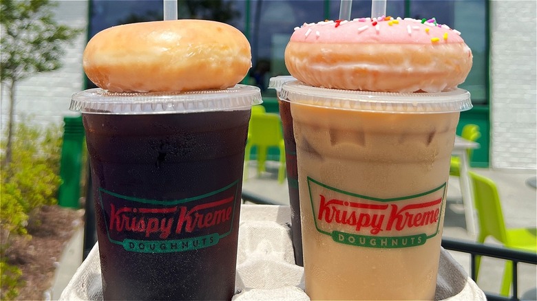 Krispy kreme coffee and donuts