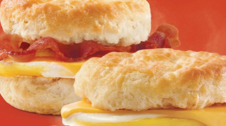 Wendy's breakfast biscuits