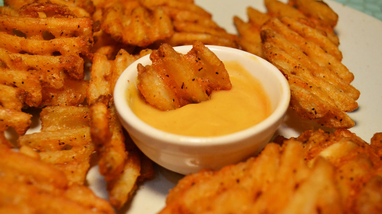 Homemade Waffle Fries - Chick-fil-A Copycat Recipe (Only 3 Ingredients!)