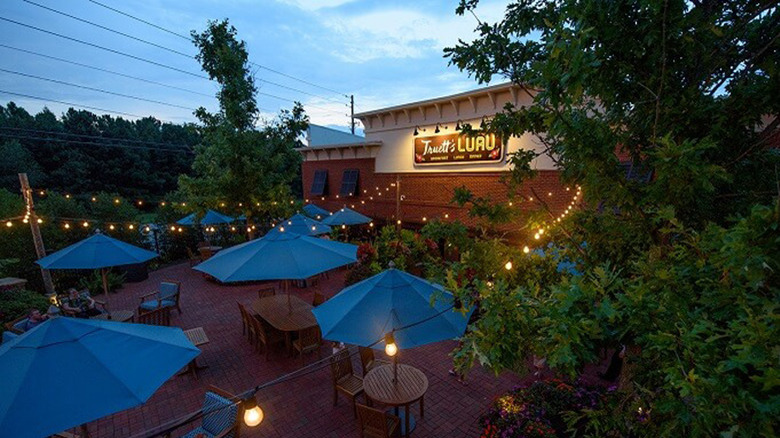 Patio area at Truett's Luau