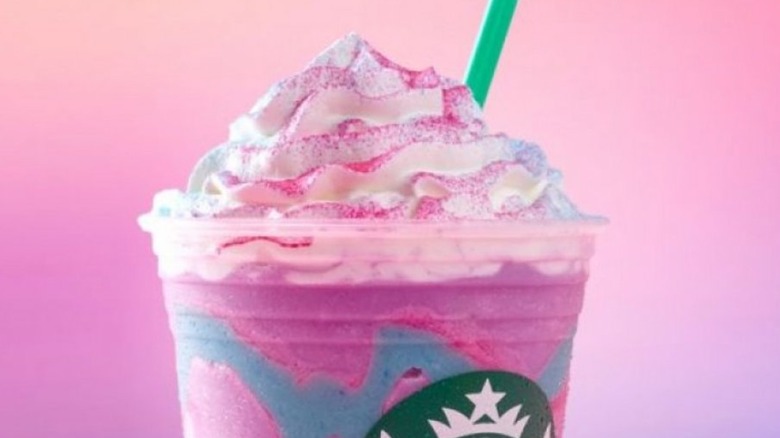 Starbucks unicorn frappuccino