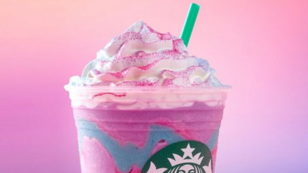 Starbucks unicorn frappuccino