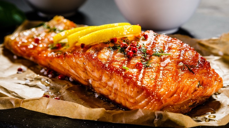 crispy skin salmon