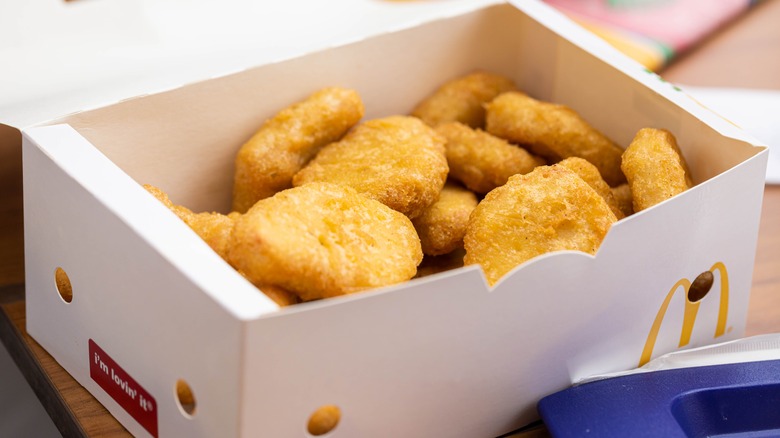 McNuggets in box