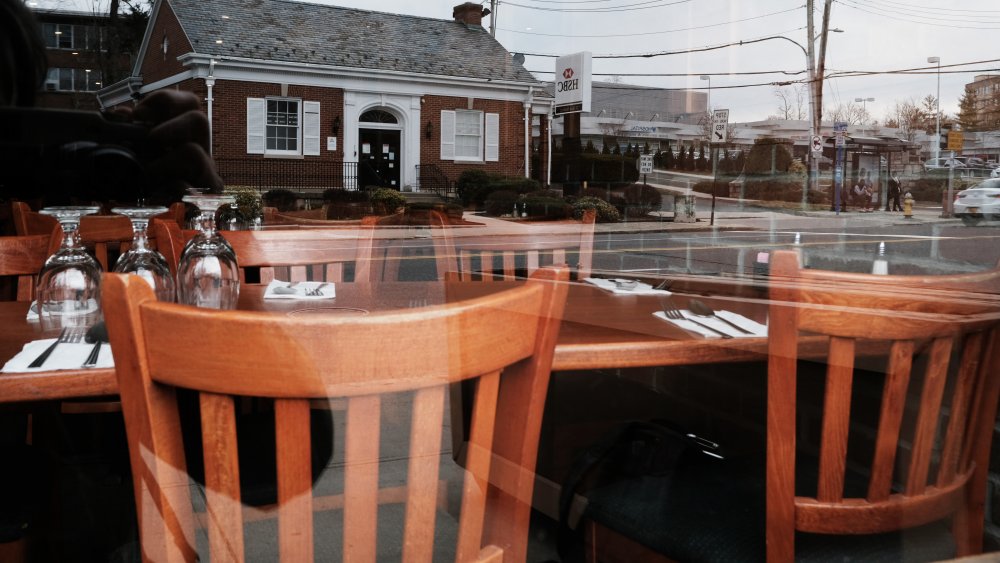 Empty restaurant