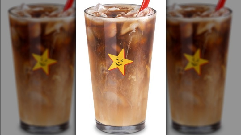  Carl's Jr. iced coffee 